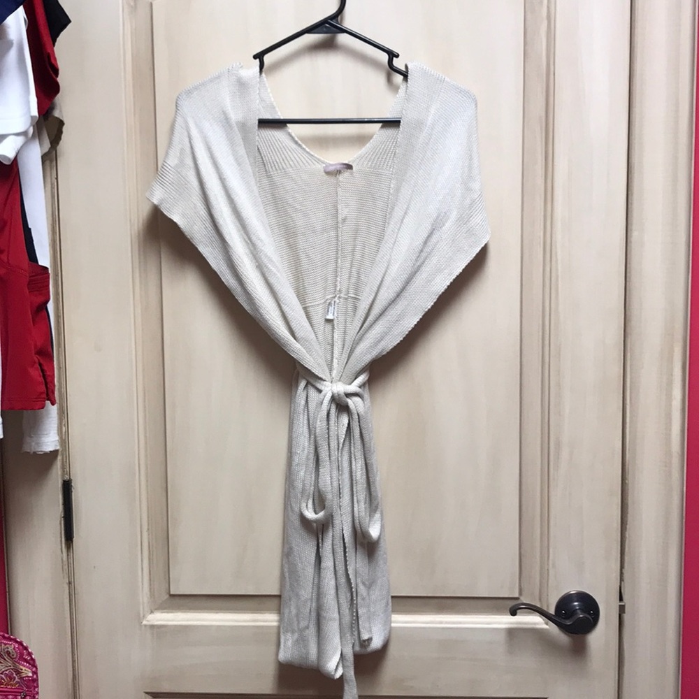 Open arm multiwear sweater